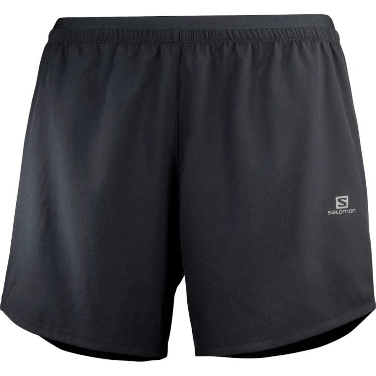 Black Salomon Cross 5'' Women's Running Shorts | IE PA5491